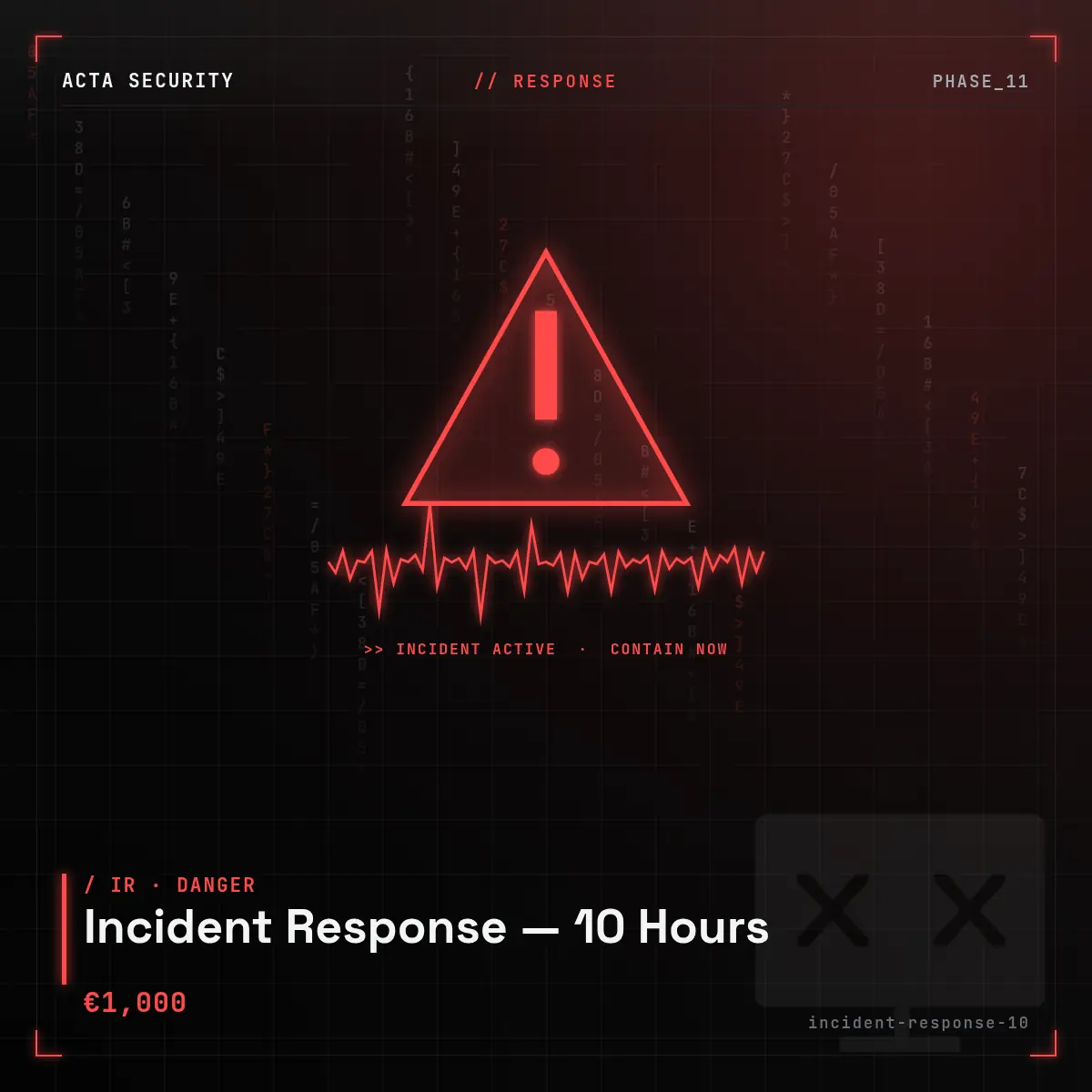 Incident Response — 10 Hours